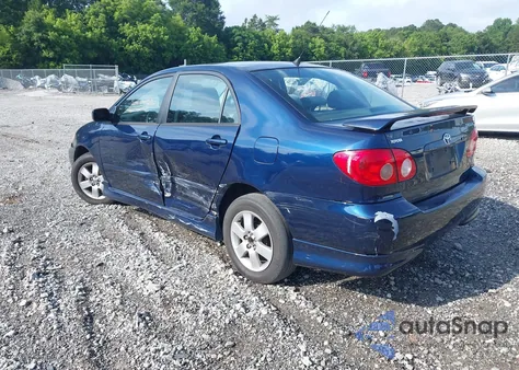 2007 Toyota Corolla S from USA, damaged, VIN 2T1BR32E07C777786